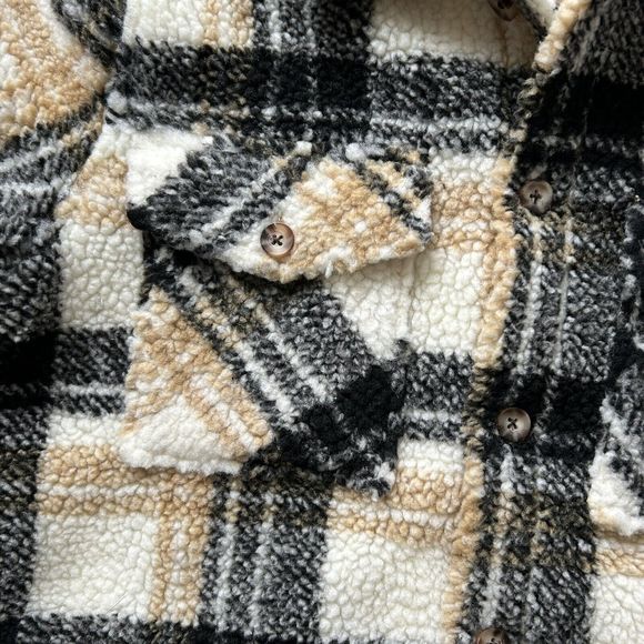 Volcom Silent Sherpa Jacket Hazelnut Womens Size S - Picture 3 of 16